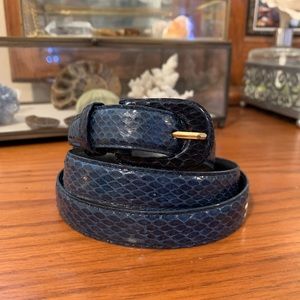 Snake skin Belt | Genuine M/L